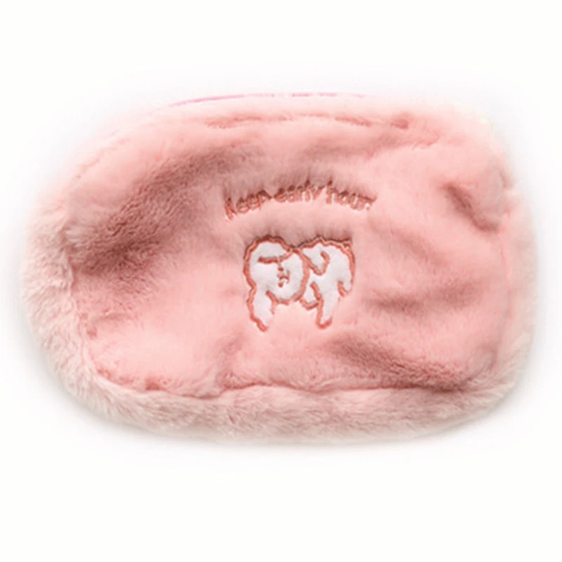 Felt Pen Holder Bags Animal Case Storage Cosmetic Makeup Bag Plush Stationery Pouch
