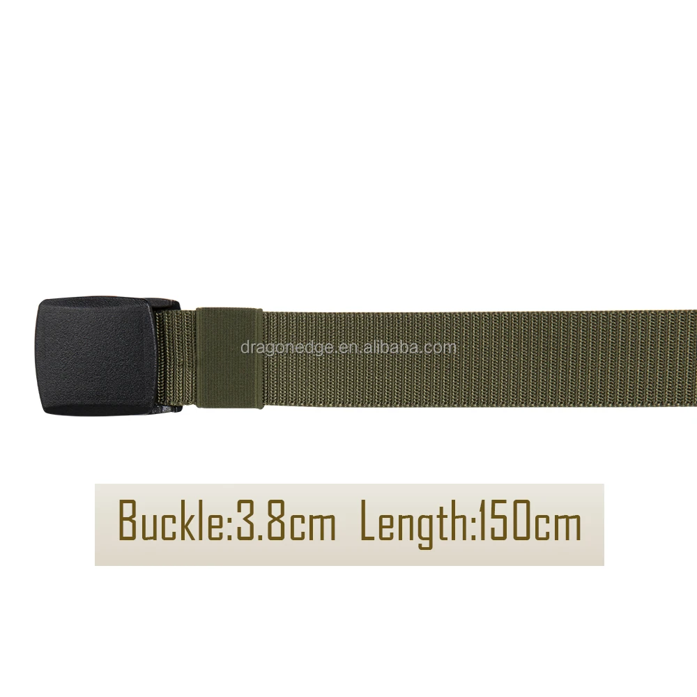 SPARK TAC Ranger Green 100% nylon Combat Belt tactical  Belt  Outdoor  Molle  Belt