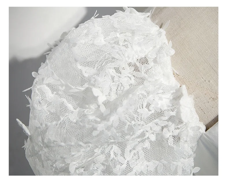 Elegant Short Sleeve Open Back Glass Crystals Beading Long Train Mermaid Wedding Dress white bridal gown