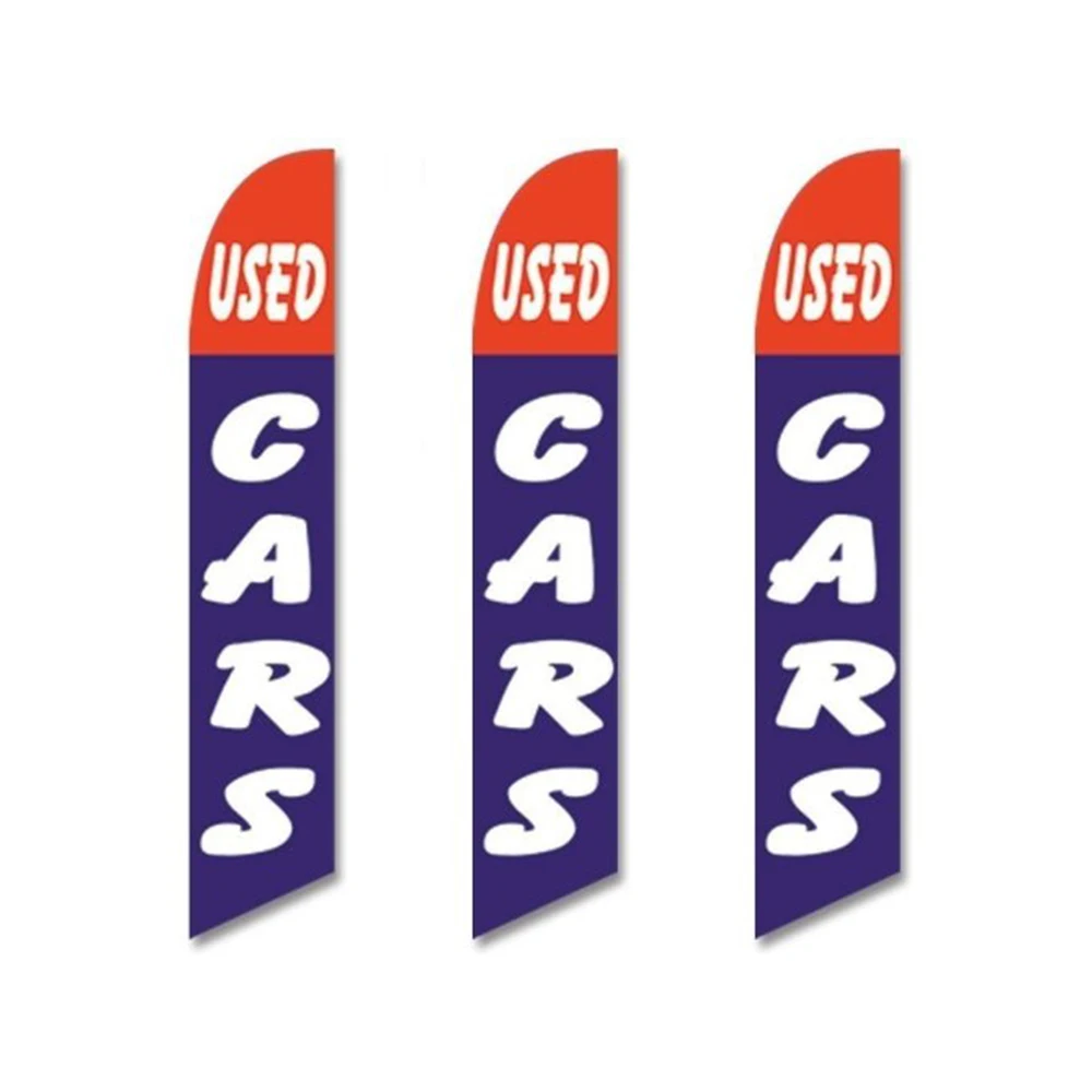 Customizable Car Shop Used Cars Swooper Feather Beach Flags