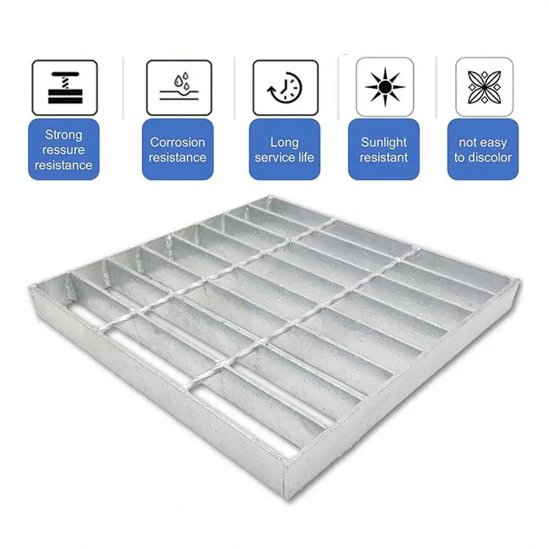 Buying building materials china anti slip mat stainless steel grid door mat steel grid stairs