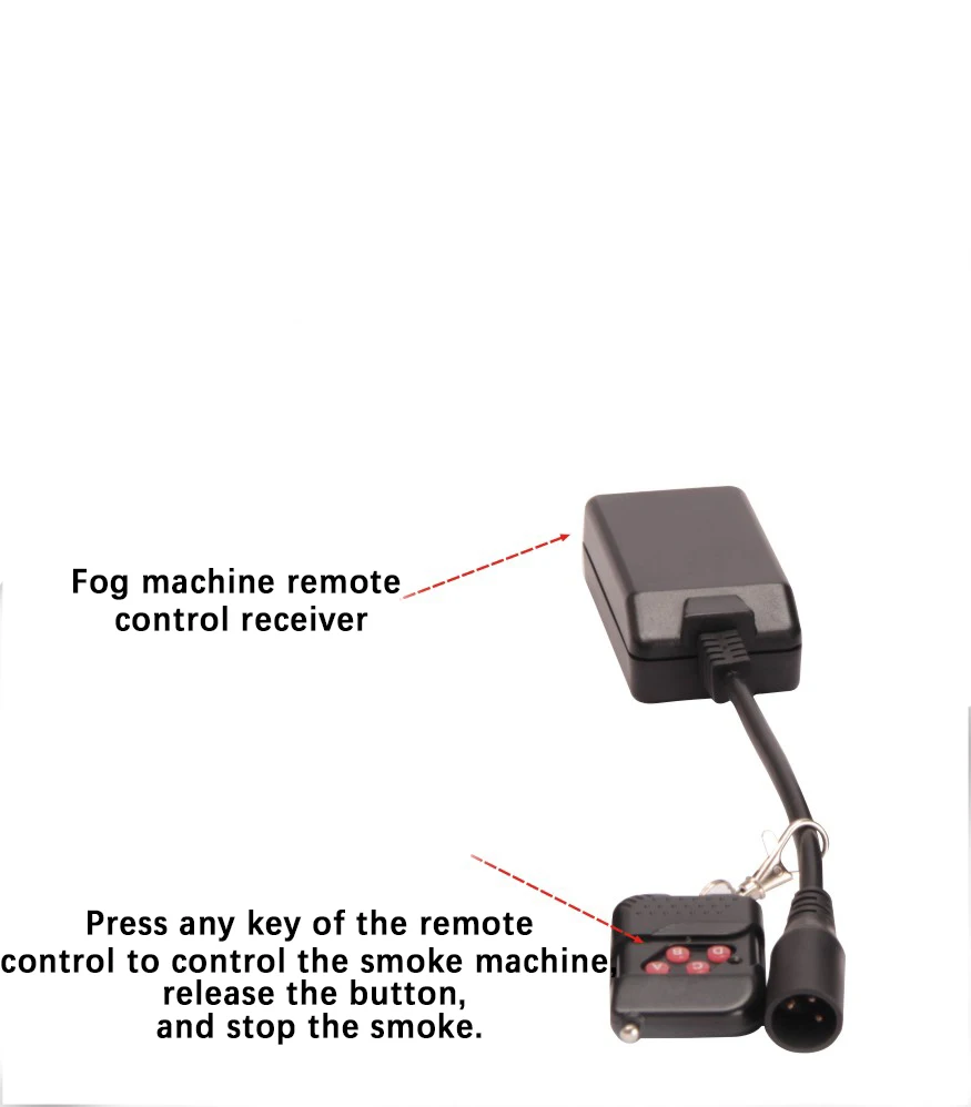 Mini RGB Fog Smoke Machine Stage Light With Remote Mini Smoke Machine For Filming