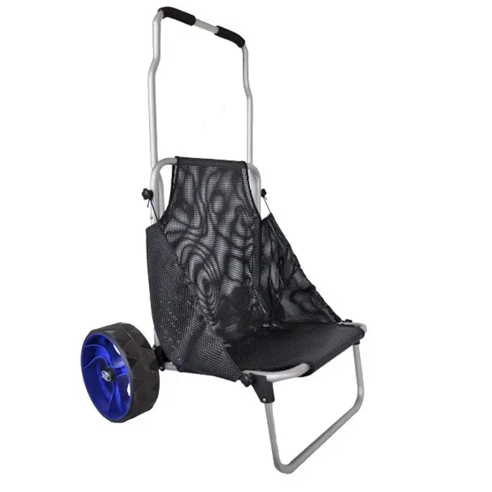 Easy to transport beach trailer for bike