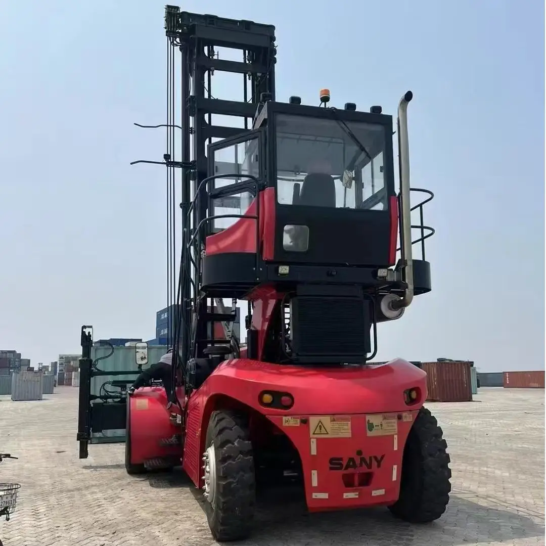 heavy machine empty container stacker used SANY 8 TON high quality Second hand kalmar  lift container stacker