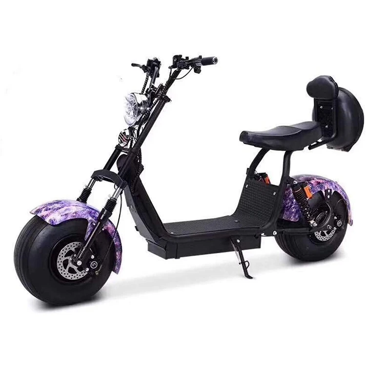 204  Hot Sale 12 Inch Tyre Electric Scooter 2000W 60V 12Ah Electric Scooter For All