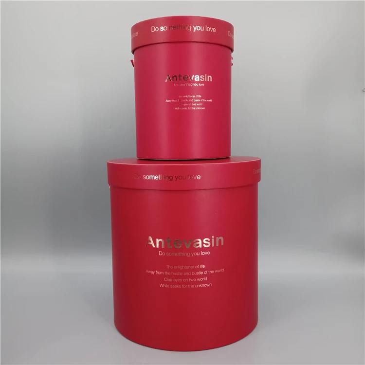 Manufacture Factory Luxurious Romantic Colorful Elegant Flowers Creative Packaging Red Gifts Boxes