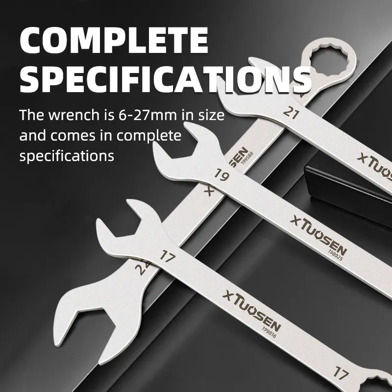 Factory Wholesale Low Price Combination Steel Wrench Set DIY Ratchet Key Torque Wrench Adjustable Metric Customizable OEM