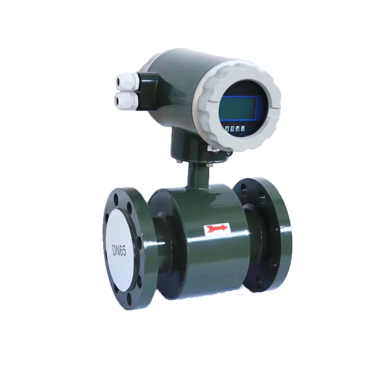 Low Cost RS485 Electromagnetic Flow Meter Sensor Magnetic Flowmeter for Water 4-20ma Electromagnetic Flowmeter