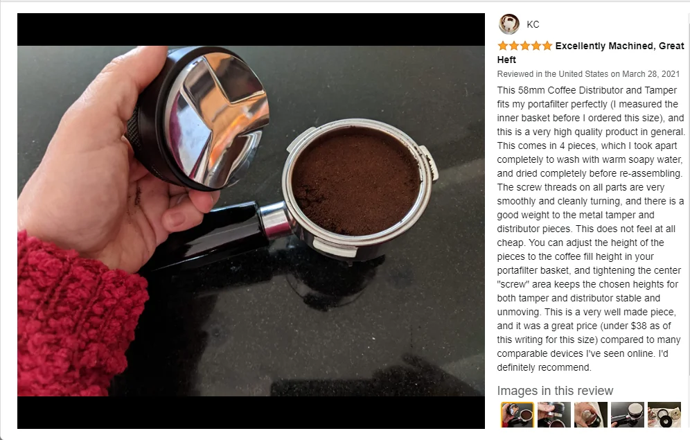 51 мм 54 58 пользовательский 304 Нержавеющая сталь Регулируемая 3-листная база выравниватель кофе эспрессо двойная головка распределитель