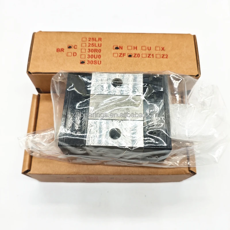 ABBA Linear Guide Block bearing BRC30U0 BRS30B 30x60x42mm Double Row Steel Balls Sliders BRS30BS BRC30SU Linear slide bearing