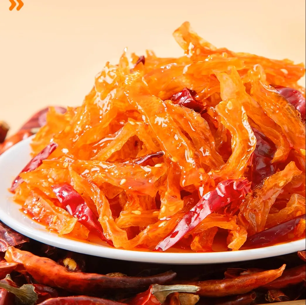 Wholesale Chinese Delicious Healthy Vegetarian Snacks Konjac Sticks Squid Instant Snack Konjac Mala