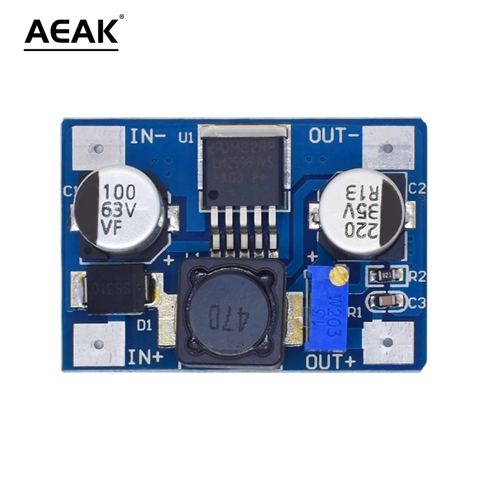 LM2576HVS LM2596HV DC-DC Step Down Adjustable Power Supply Buck Module DC-DC 5V-60V Input 1.25V-26V Output 5.0