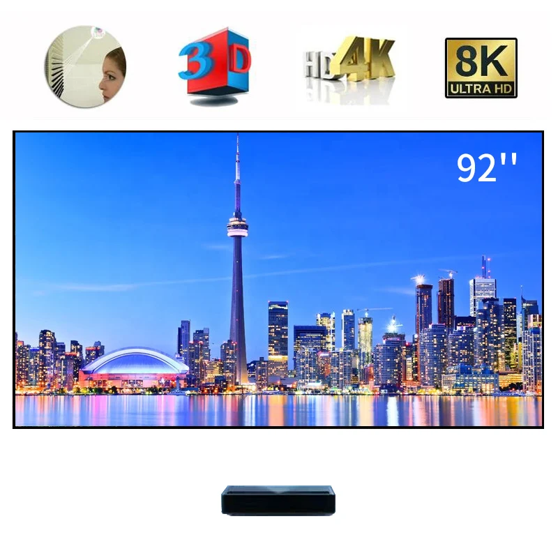  Короткий Экран для проектора wemax one/one pro optoma p1 4k laser tv 92