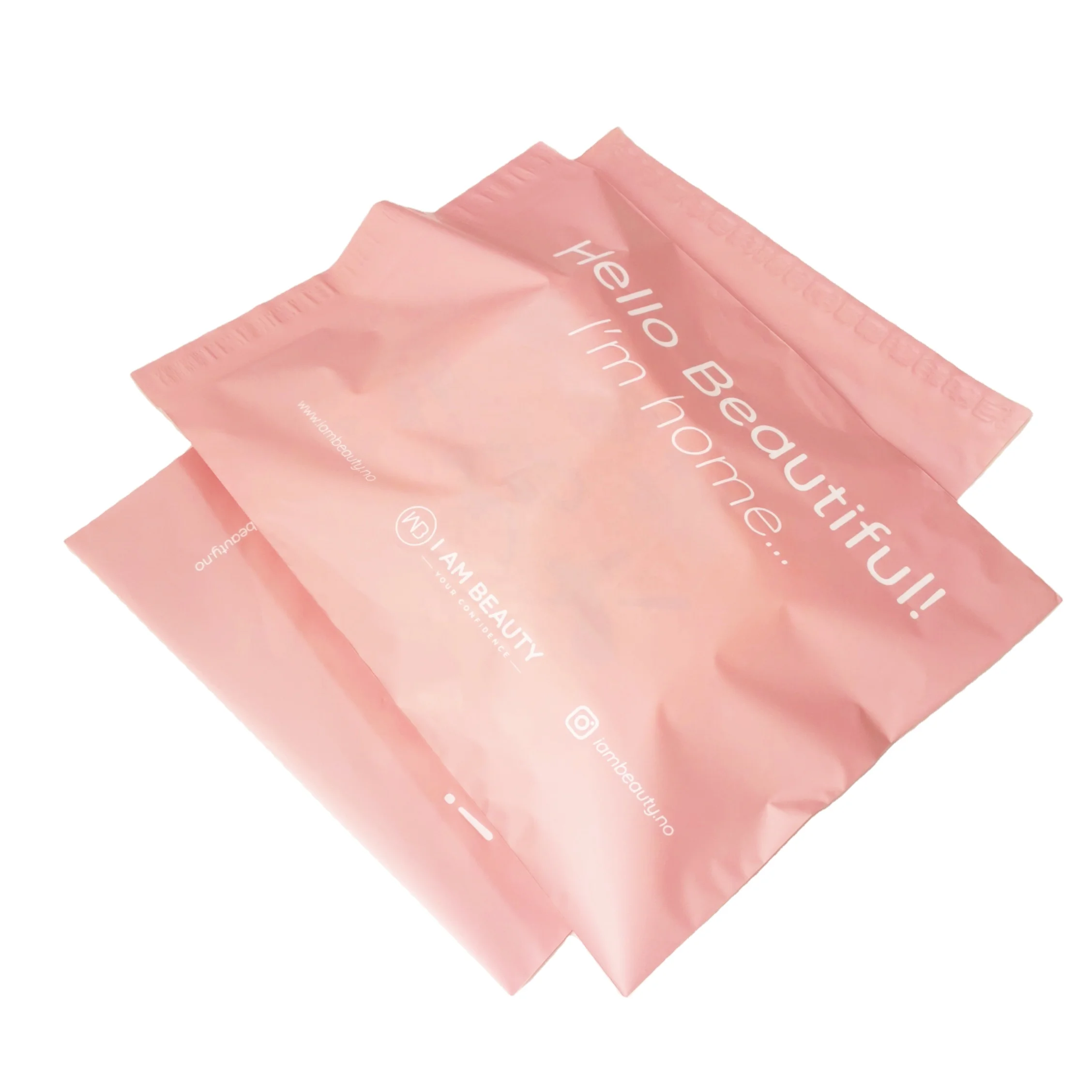 
Eco friendly virgin materials custom logo printing tear proof poly mailing bags 