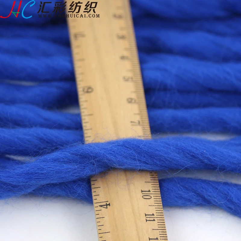 
crochet fancy yarn super thick merino yarn for knitting blankets cheap chunky wool 