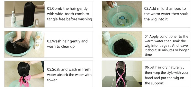 30inch human hair wig