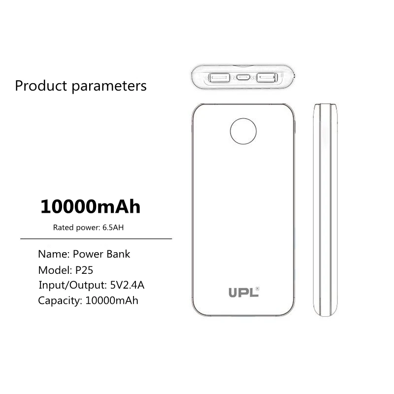 New trending  10000mah high capacity OEM/ODM  portable ultra slim  Powerbank fast charging safe powerbank LED digital display