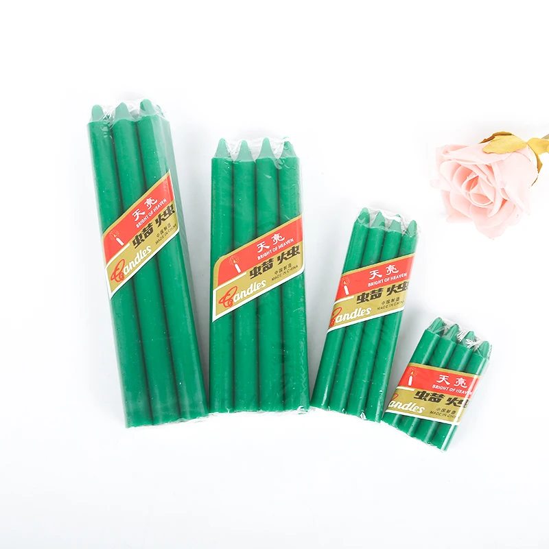 Wholesale paraffin wax smokeless white stick candle