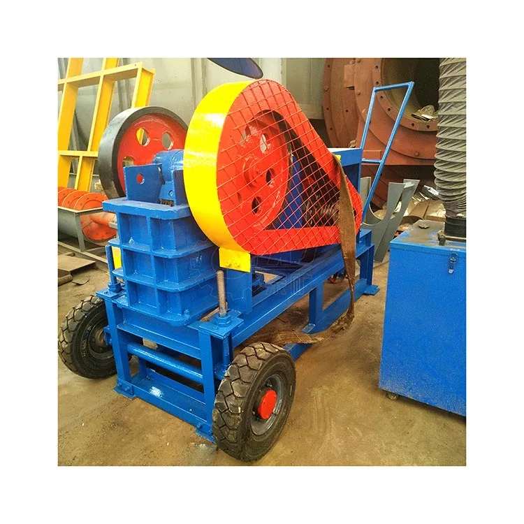 4 Tons Per Hour Crawler Type Mobile Crusher Price Small Portable Granite Gravel Rock Stone Jaw Crusher Machine Mobile Concrete