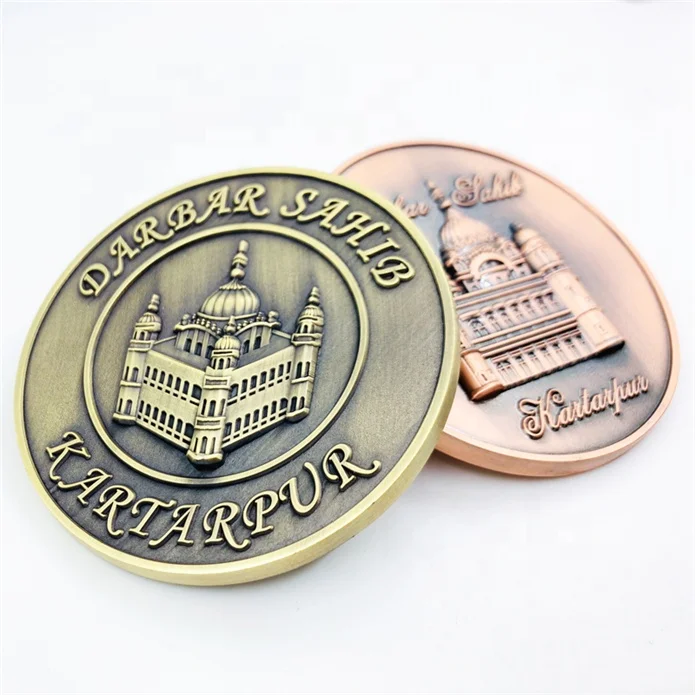  Оптовая продажа старинная монета серебряного цвета из цинкового сплава по низкой цене