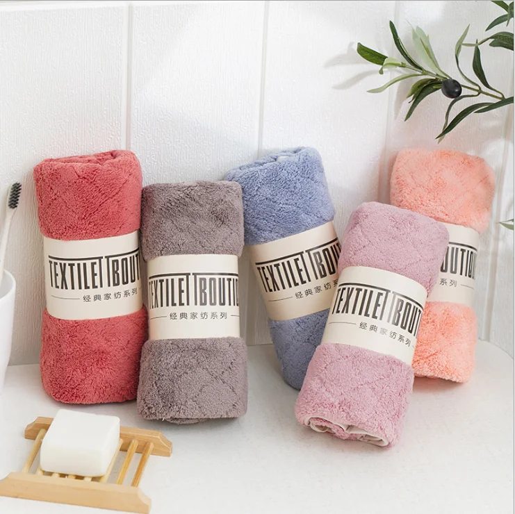
wholesale custom logo microfiber hand towel dry fast microfiber towel 