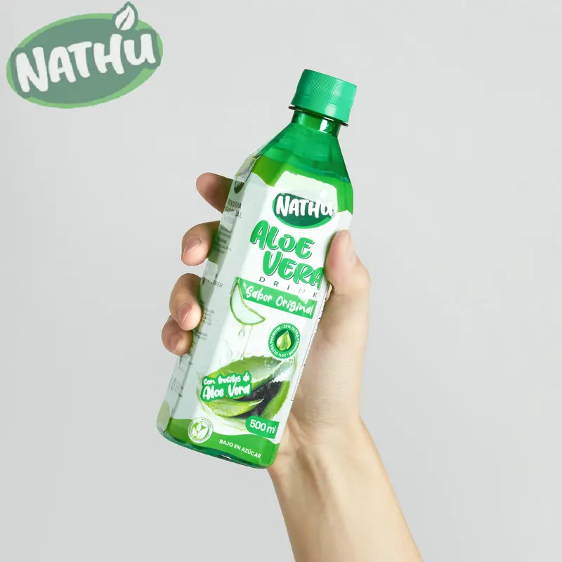 beverage 500ml fruit juices soft drink Bottle aloe vera juice