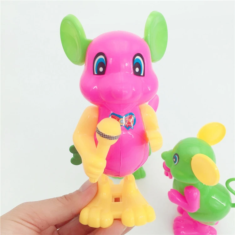 
Wind-up toy children clockwork mouse microphone Little mouse kindergarten gift 