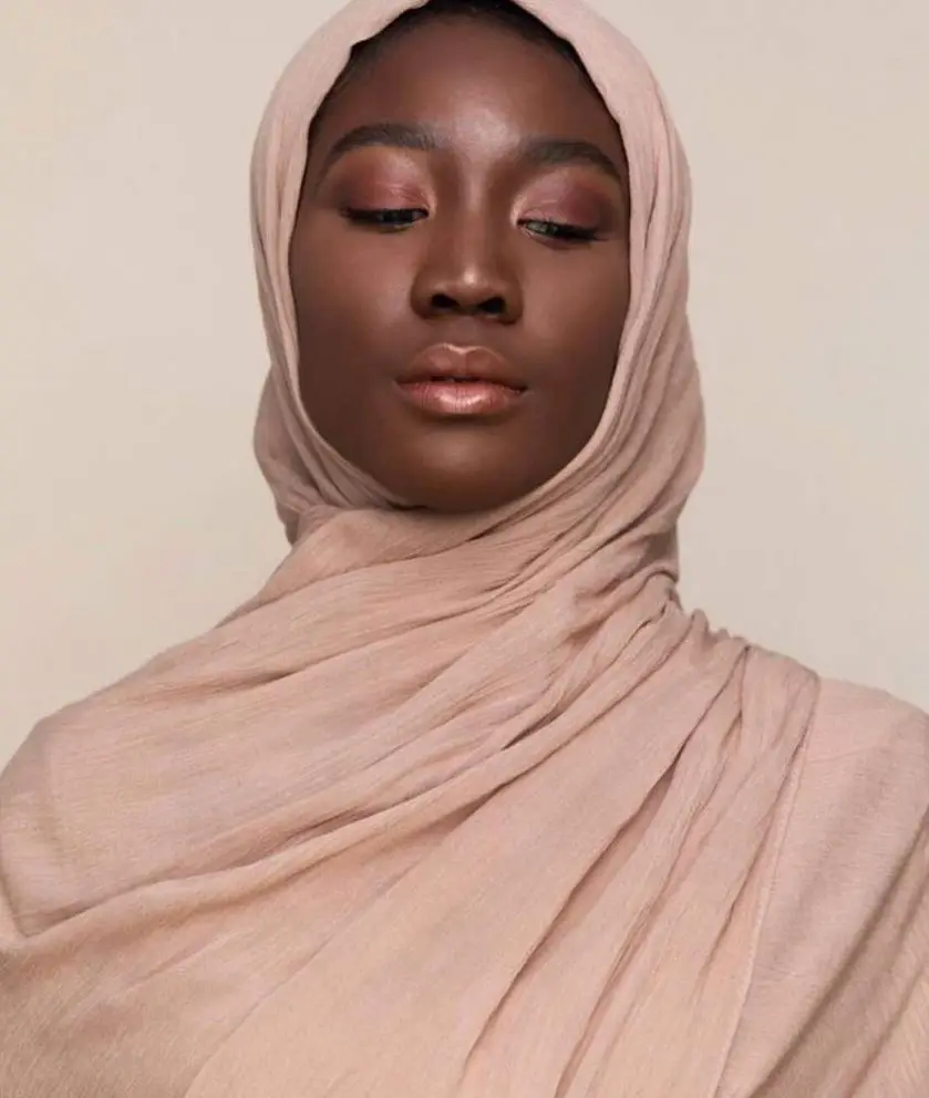New wholesale 2020 big winter crinkle rayon cotton muslim women hijab shawl pashmina