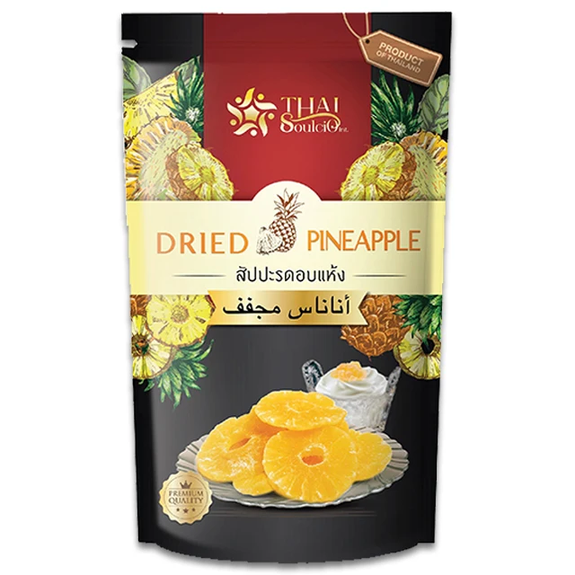 Premium Dried Pineapple from Thai Local Agricultural Products Wholesale High Quality Premium Grade