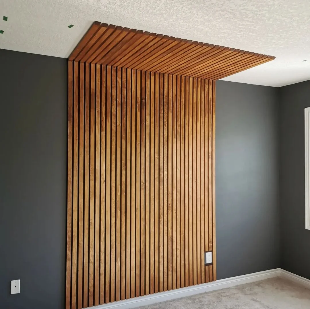 Kasaro MDF Wall Panel Acoustic Foam Panels Soundproofing for office Slats Panels