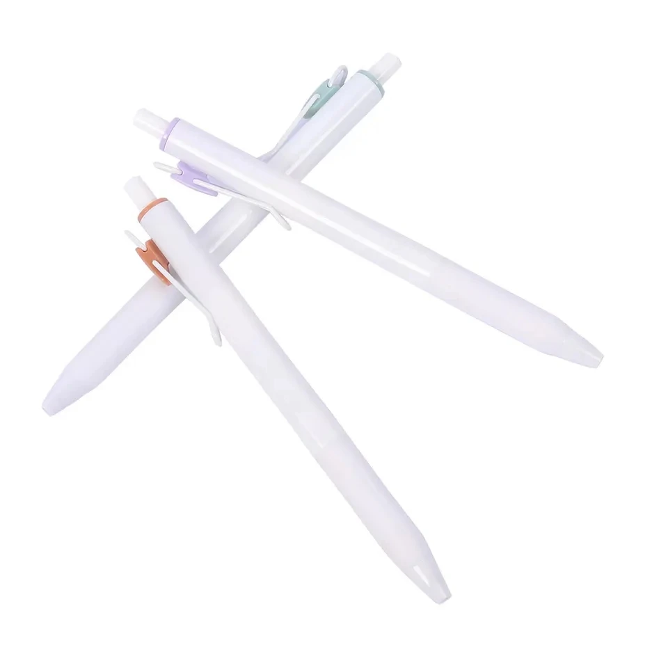 2023 New Product White Ballpoint Pen Ink Piloting Gel Refill