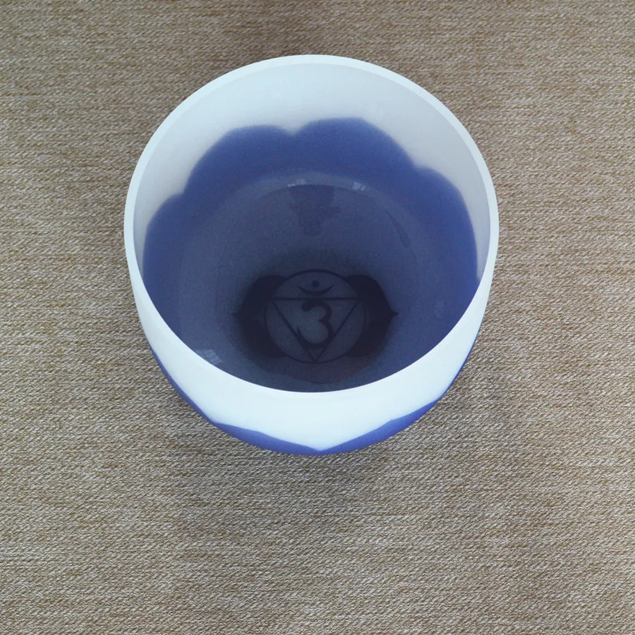 HF Full Sets of Chakra Energy Quartz Crystal Singing Bowls For Rousing Superconscious