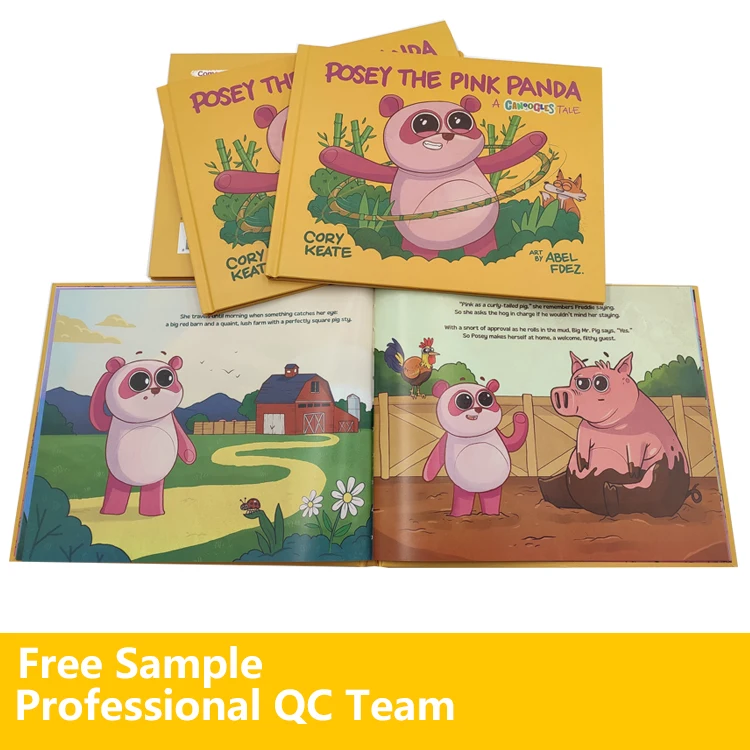 China Printer Custom Hardcover Story Picture Libro For Kids Livro Binding English Children Book Printing