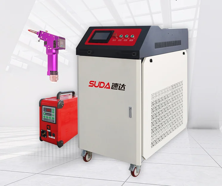 1000W  Hand Held Stainless Steel Fiber Handheld Portable Laser Welding Machine for Metal