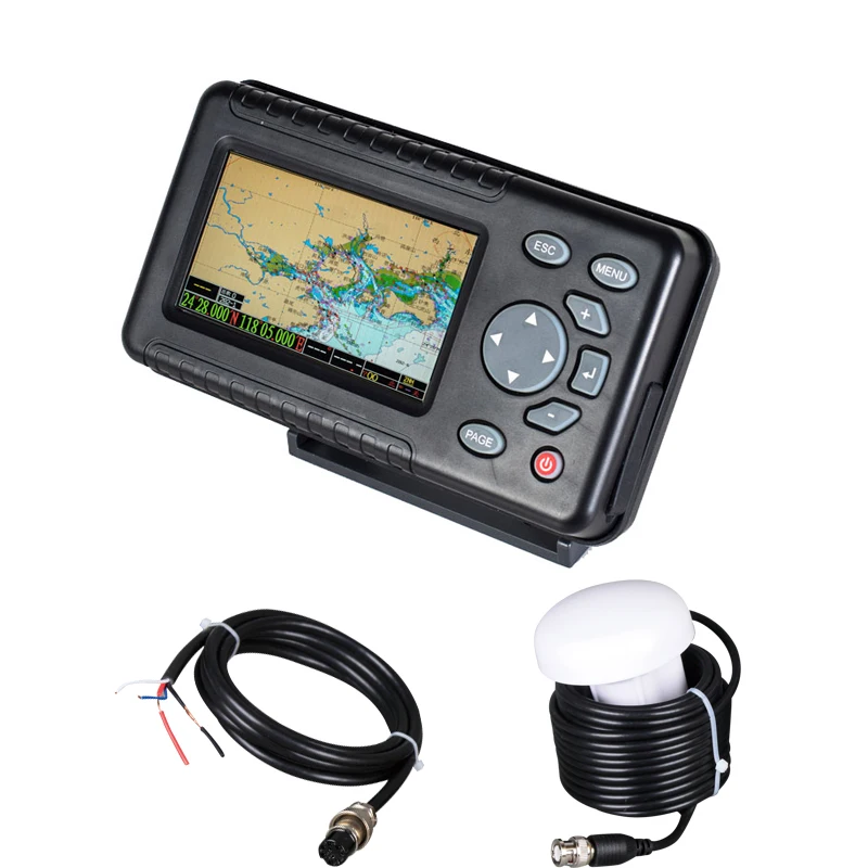 YSP Marine Electronics Gps Echo Sounder with Probe for Fishing