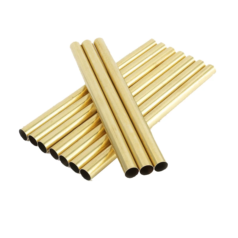 Thin-walled brass tube H59 H65 high quality capillary brass tube cutting copper tubules of various specifications