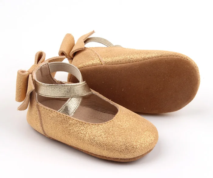 Mix Colors Wholesale Handmade Cute Fashion Fancy Leather Baby Dress Shoes