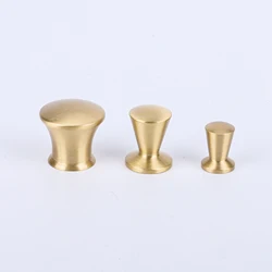 Modern Wholesale Bedroom Furniture Wardrobe Accessories Drawer Brass Handle Door Knob