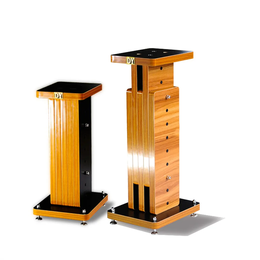 DY-10 HIFI speaker foot stand audio shock absorber bracket floor surround rack monitor bookshelf box rack retractable adjustment