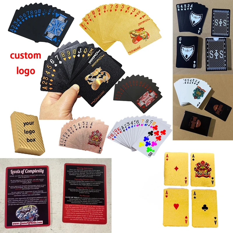 Casino 8 Decks Acrylic Clear Security tin box Playing Cards Discard Holder For Games USAROYAL Arabic Kuwait Saudi Arabia Poker