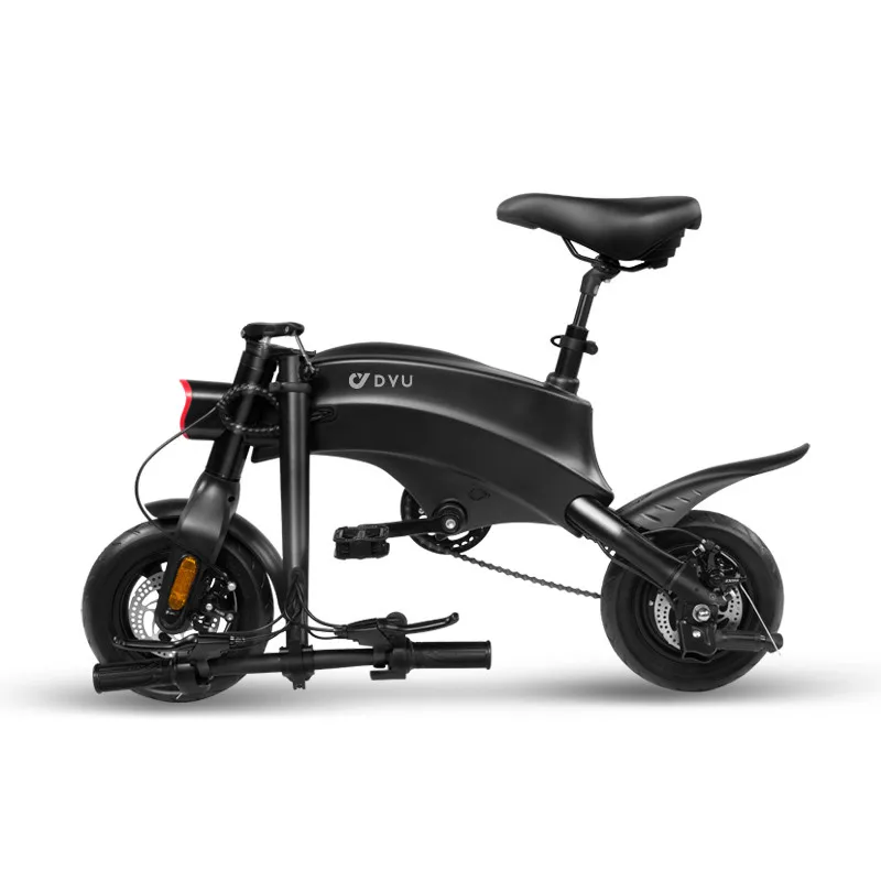 DYU Original factory foldable two wheel 10inch off roadracing electric motorcycle  scooter powerful adult
