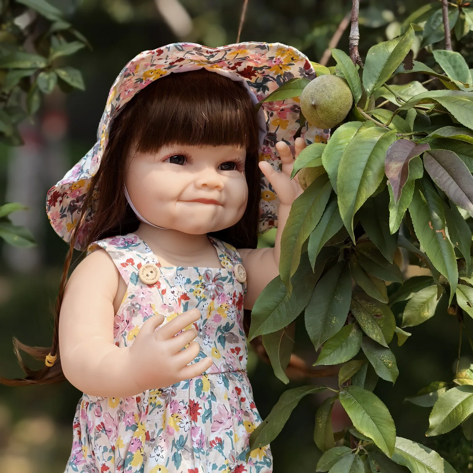 22 inches baby reborn dolls full silicone lifelike beautiful girl doll baby bath toy wholesale price