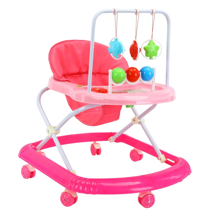 Simple Trolley Baby Pusher toys/Baby Walker With Music Toddle Walker/Folding Baby Walker Sitting Posture Learning Walker