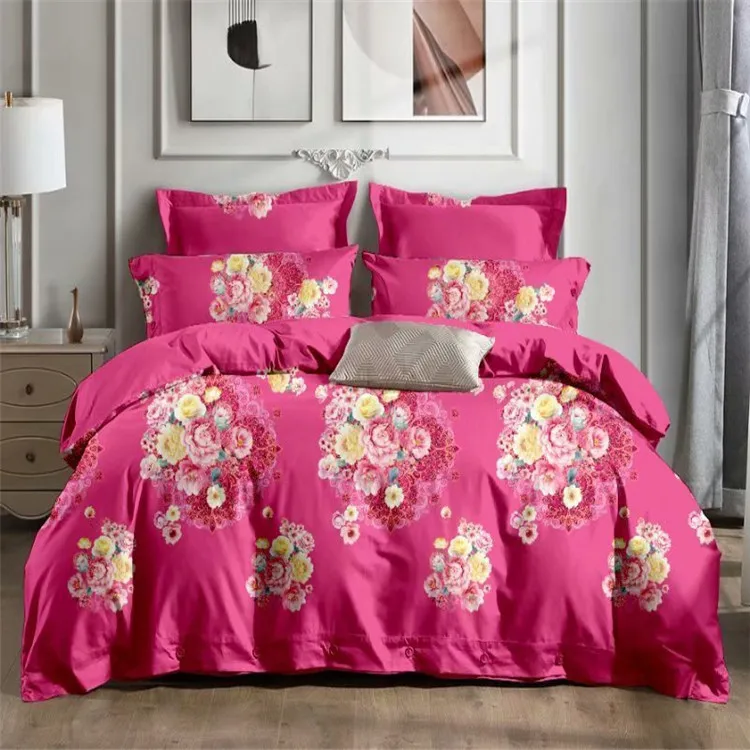 Hello Kitty printed cotton fabric for bed sheet
