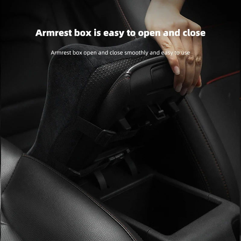 Car Memory Cotton Center Console Elbow Arm Rest Protection Pad General Chair Armrest Box Increase Cushion