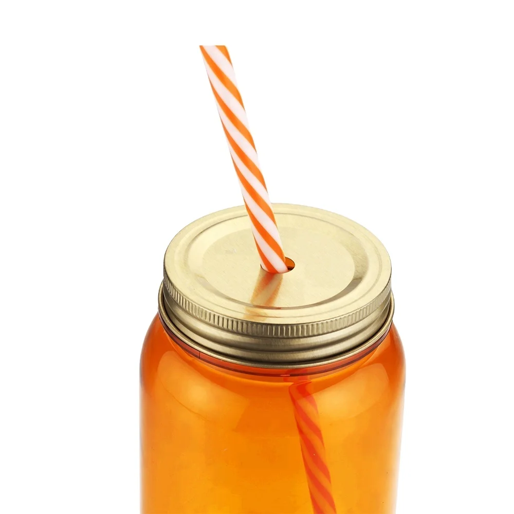 В наличии, завод по производству холодных напитков, 26 унций, акриловая пластиковая банка с одной стенкой и пластиковой крышкой