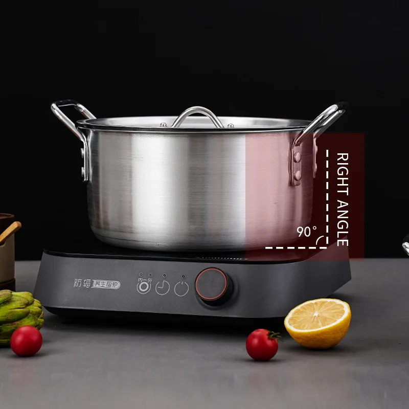 7 Piece Nonstick Kitchen Induction Cookware Set Aluminium Soup Pots Set Cookware Set Kitchen