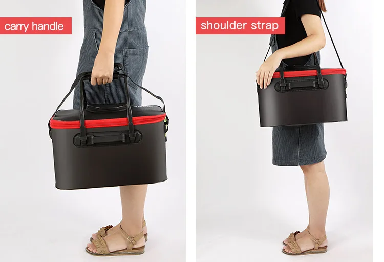 black cleaning tool set car washer with foldable bucket car wash detailing buckets grit