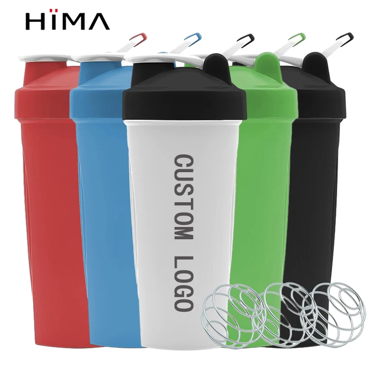 HIMA 700ML Custom Shaker Bottle Leakproof BPA Free Sports Fitness Workout Protein Shake Bottle Gym Bottle Shaker