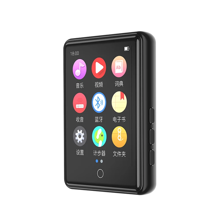 Оптовая продажа популярный маленький Mp3 Mp4 музыкальный плеер RUIZU M17 с записью Tf карта Fm-радио экран наушники